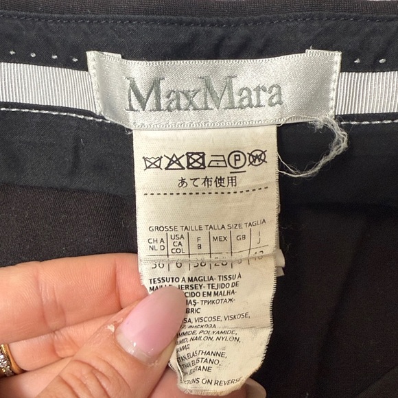MaxMara Classic Black Pants - Picture 2 of 4